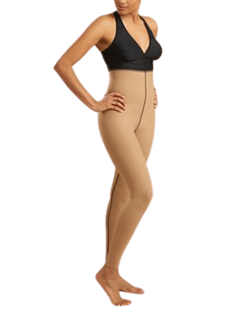 MARENA SINGLE ZIPPER GIRDLE - ANKLE LENGTH