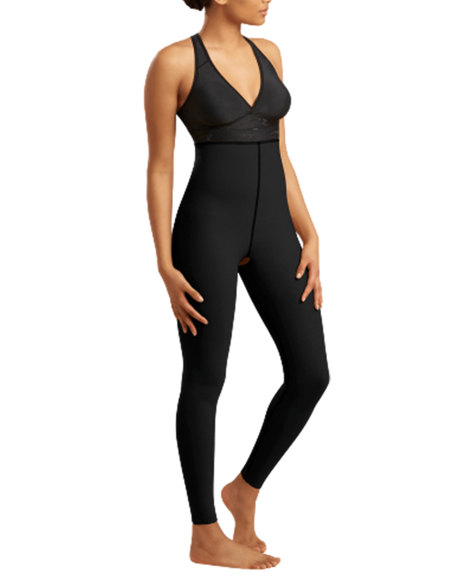 MARENA SINGLE ZIPPER GIRDLE - ANKLE LENGTH