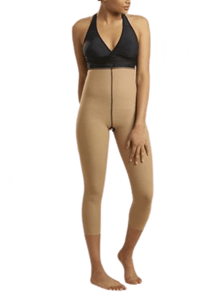 MARENA SINGLE ZIPPER GIRDLE - CALF LENGTH