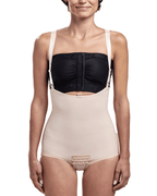 Marena Zipperless Girdle With Suspenders - Bikini Length