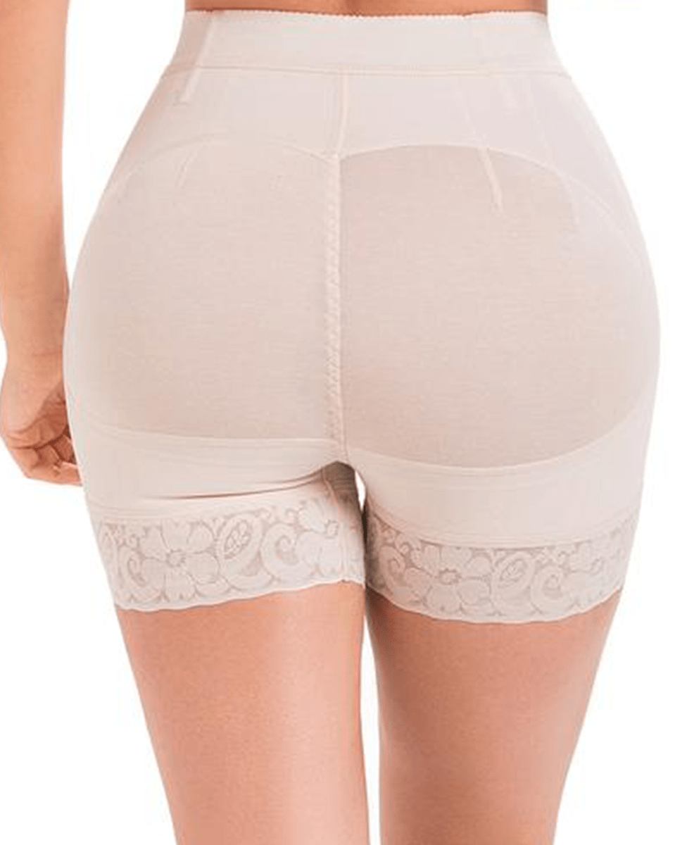 MariaE Fajas High-Waisted Tummy Control Shorts for Women