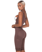 MariaE Fajas Liposuction Post-Op Knee Length Lipo Body Shaper for Women