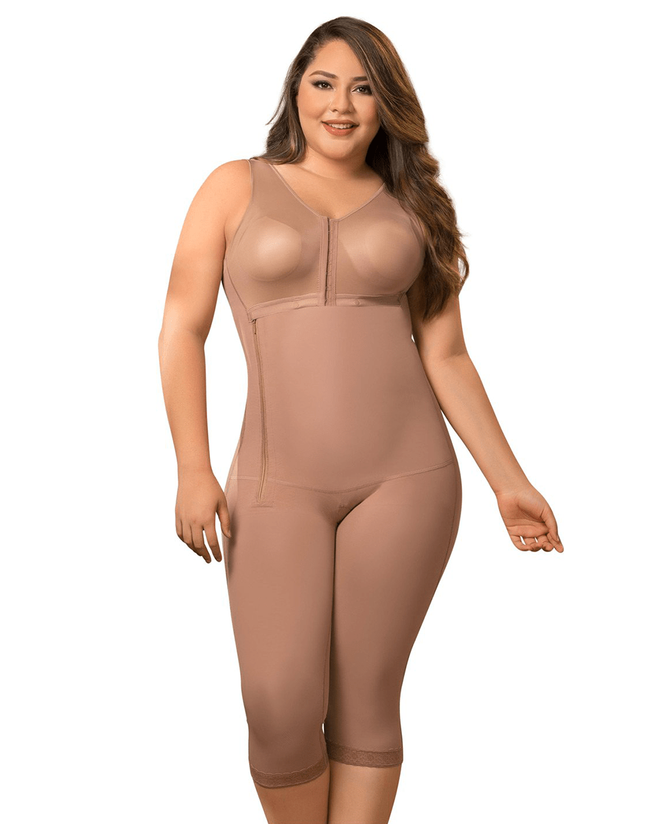 María E Shapewear: 9382 - Post Surgical Under Knees Shapewear with Wid -  Showmee Store