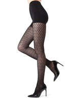 MeMoi Firmfit Chevron Net Tights