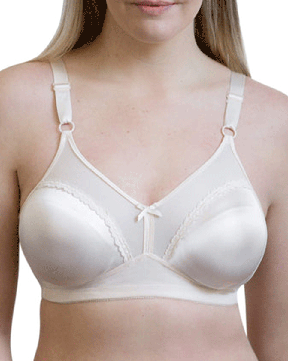 Rago Full Figure Seamless Wireless Minimizer Bra