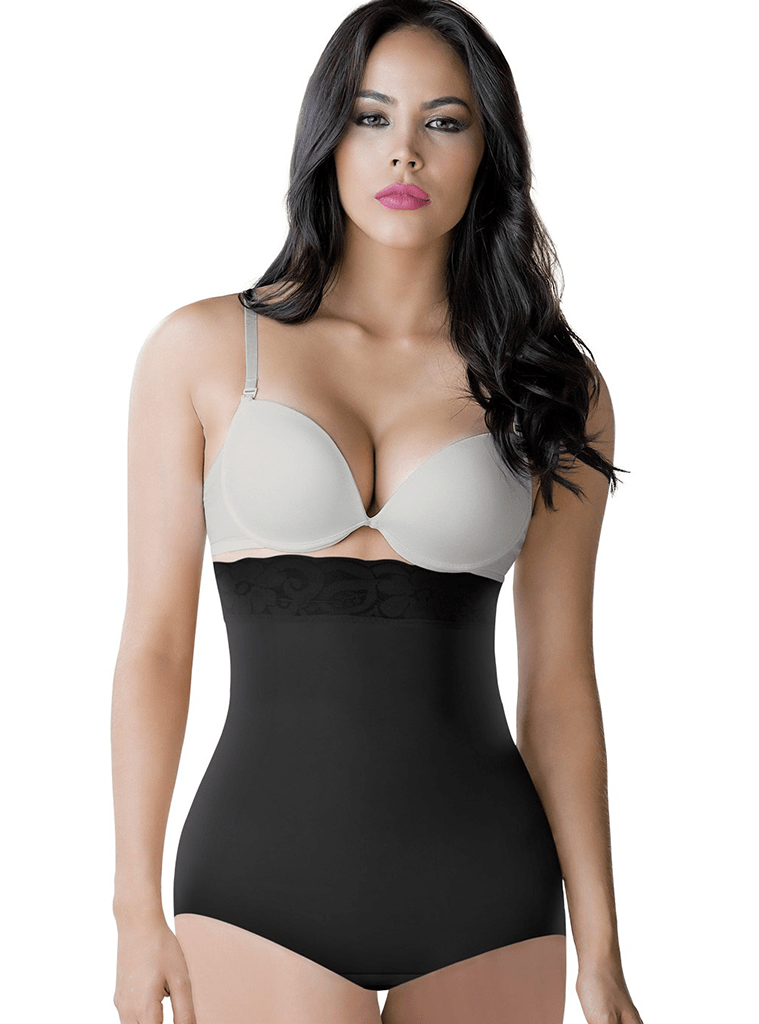Body sin tirantes Romanza con control de barriga para mujer