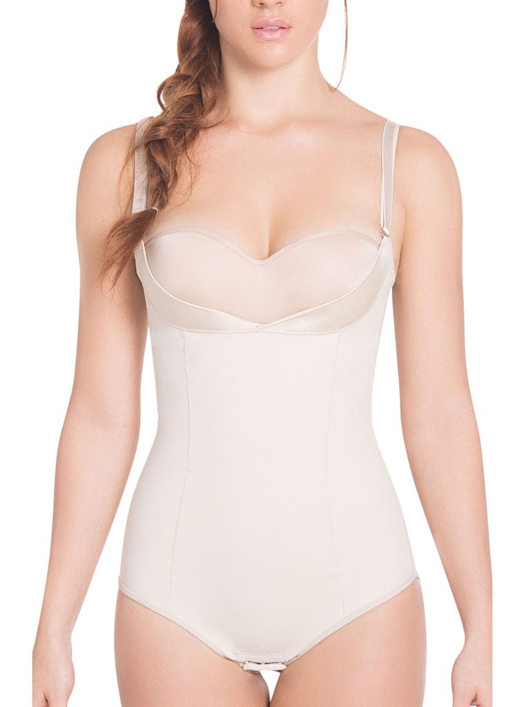 Siluet Invisible Slimming Braless Classic Panty Body Shaper with Latex