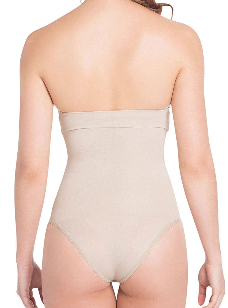 Siluet Light Compression Panty Style Strapless Body Shaper