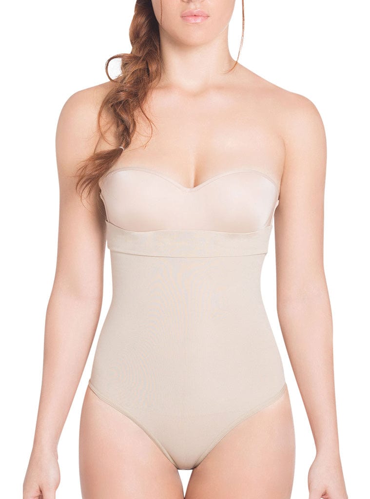 Siluet Light Compression Panty Style Strapless Body Shaper