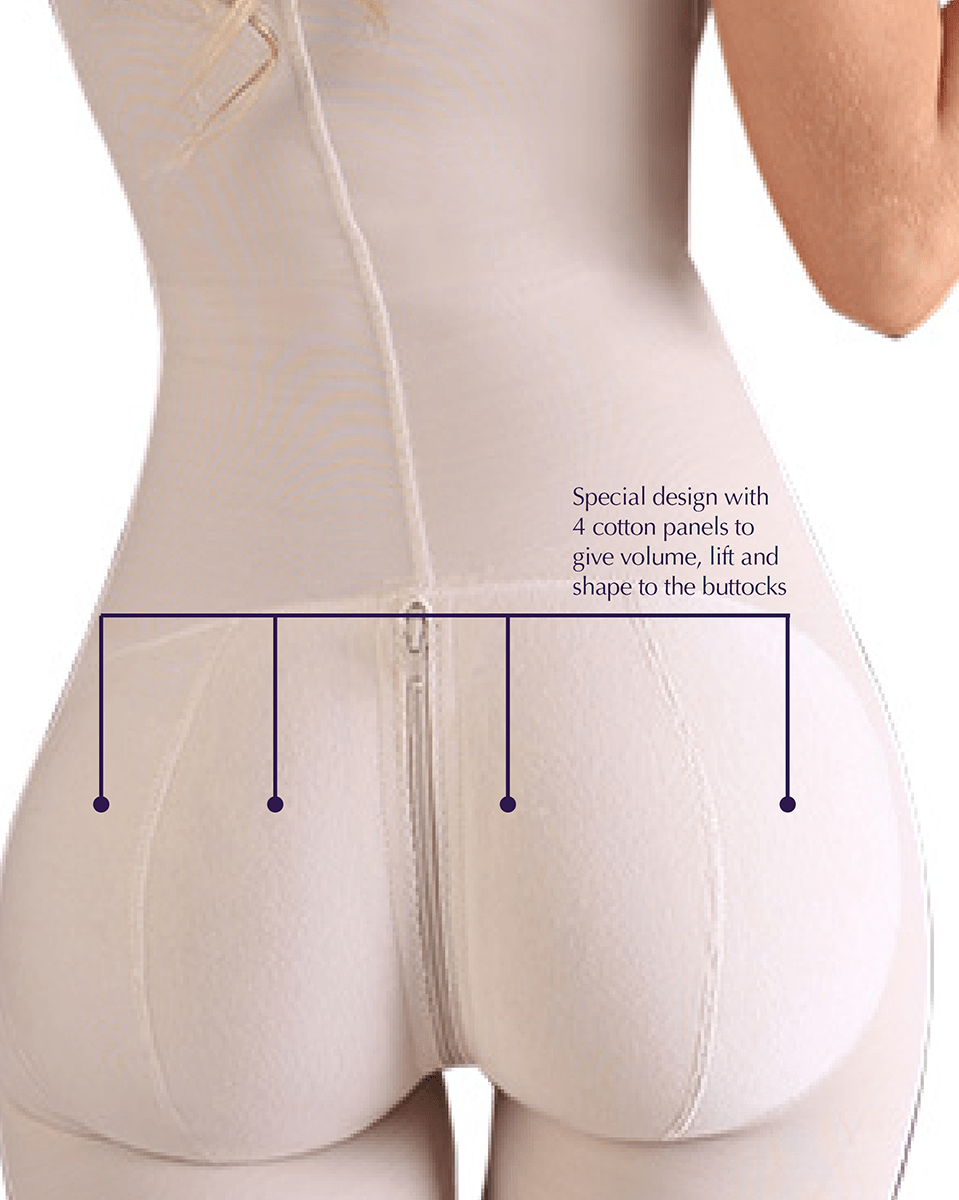 Siluet Lipo Compression Garment Post-Op Shapewear with sleeves –