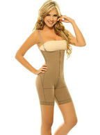 Moldeadora postquirúrgica adelgazante sin sujetador en la mitad del muslo de Siluet