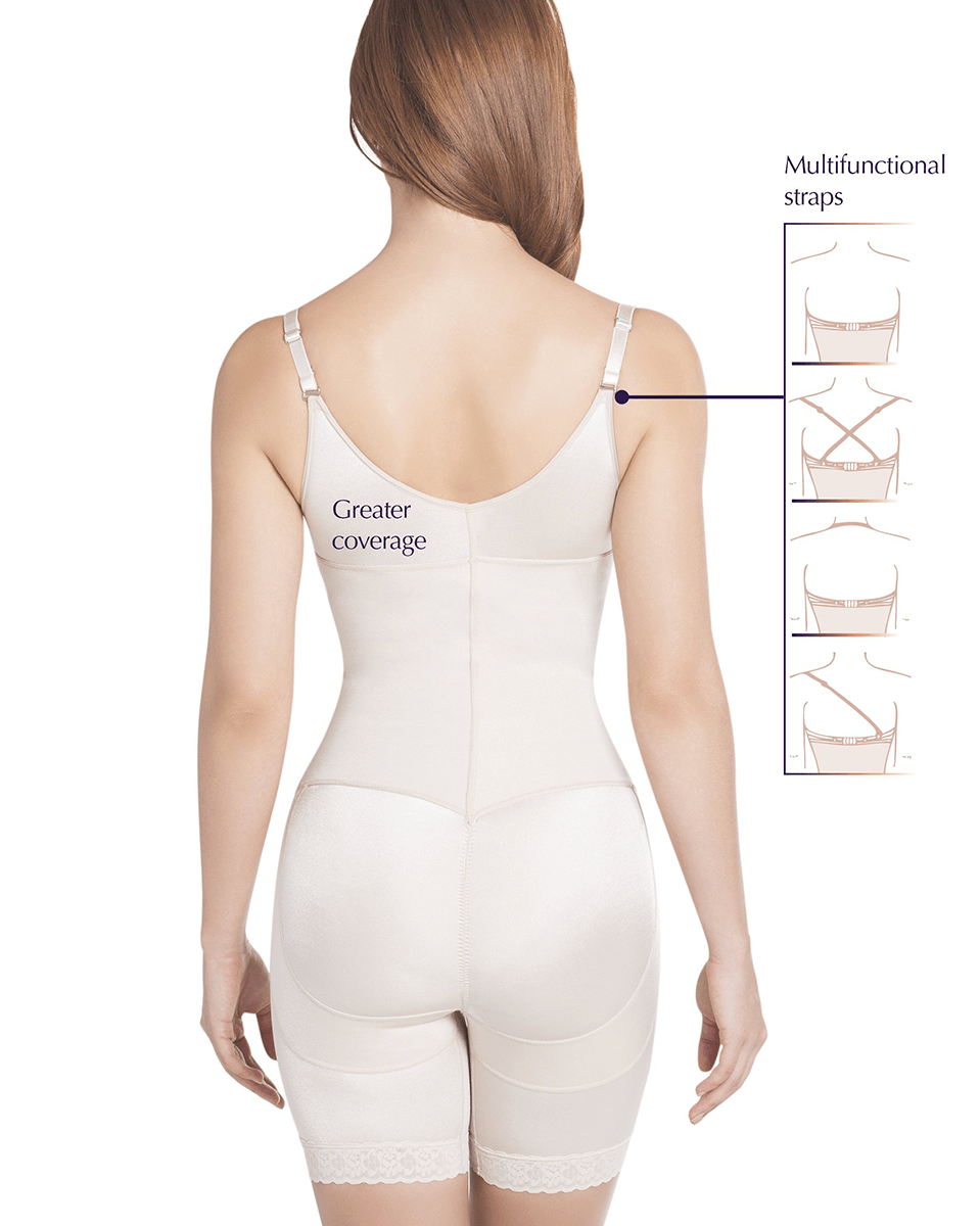 Siluet Thermal latex shaper Mid-Thigh style without zipper