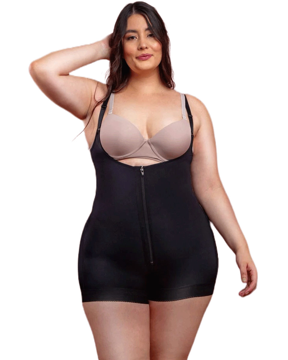TrueShapers Slimming Braless Body Shaper In Boyshort