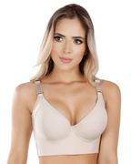 Sujetador push up de copa completa extra firme de compresión alta Uplady