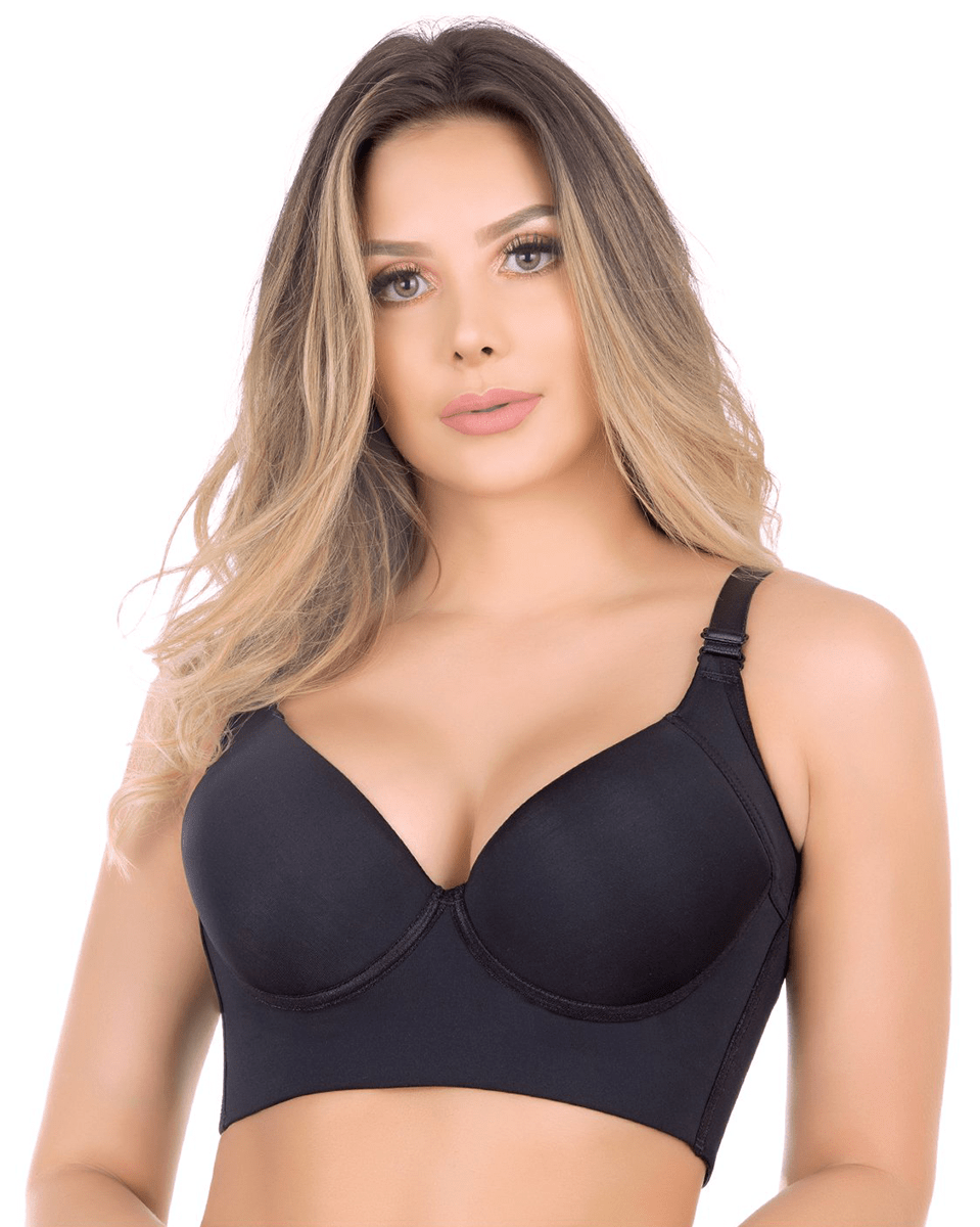 Fajas Uplady Extra Firm High Compression Full Cup Push Up Bra