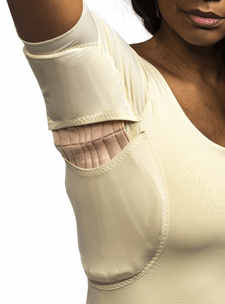 Wear Ease Axilla Compression T - Keep Chip Pads In Place With