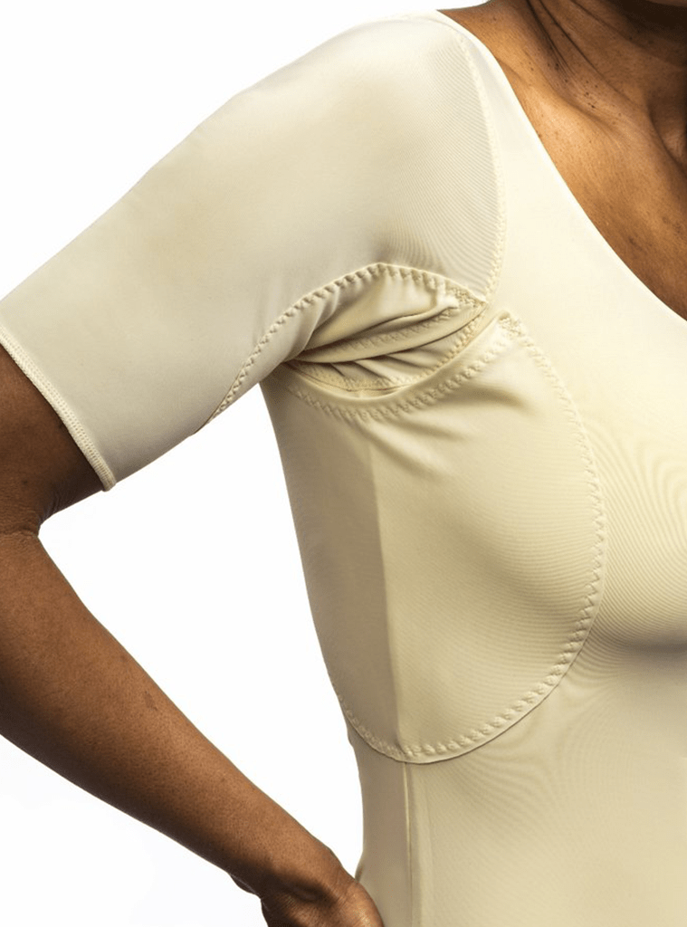 Wear Ease Axilla Compression T - Keep Chip Pads In Place With Pockets