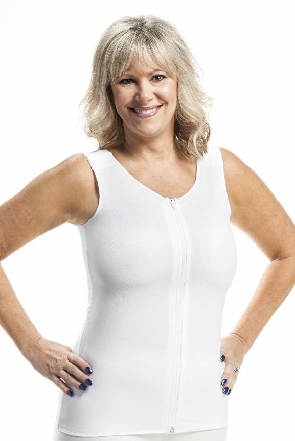 Wear Ease Torso Compression Vest For Relief From Swelling From Edema And Lymphedema